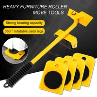 furniture lifter heavy professional roller move tool set wheel bar mover sliders transporter kit trolley for 100kg220lbs