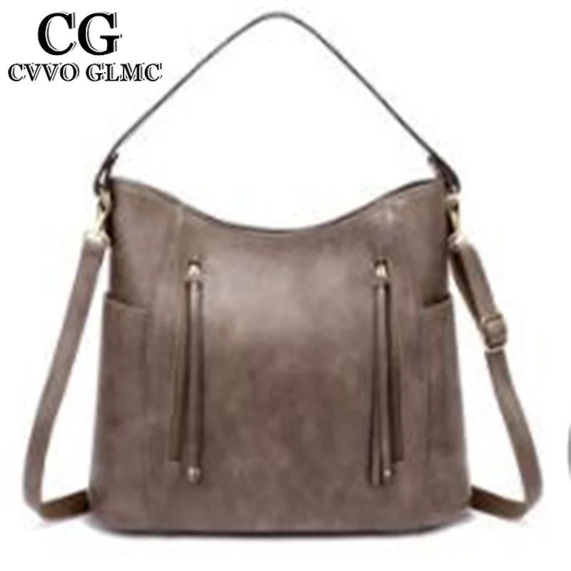 

Cvvo Glmc New retro PU leather shoulder bag lady handbag lady brand messenger bag female bag handbag