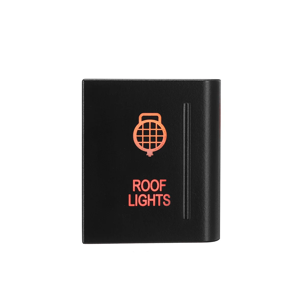 Roof Light Правый красный и желтый двойной светодиодный светильник, автомобильный кнопочный переключатель, электрооборудование, переключатель ВКЛ-ВЫКЛ, внутренняя часть для VW для Amarok - Испускаемый цвет: Roof Light