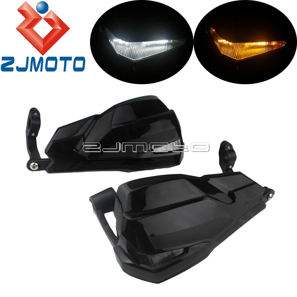 Motorcycle Handguard Protectors For BMW R1200GS LC ADV F700GS F800GS F800R F650GS LED Turn Signals Running Light Handguards | Автомобили и