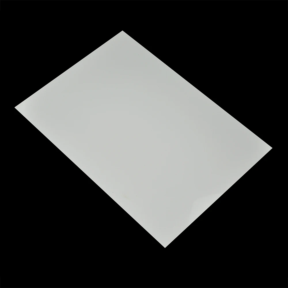Solid White 320 мм x 1300 мм лист Целлулоида 0,46 мм музыкальный инструмент Deco DIY Аккордеоны обёрточная бумага гитарные медиаторы инкрустация разных цветов - Цвет: Solid White