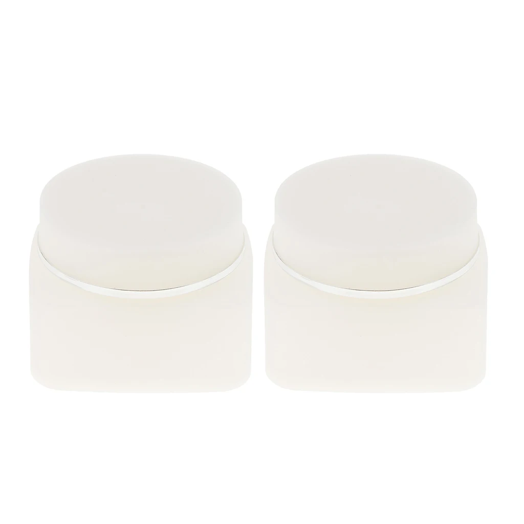 

Пластик пустые баночки для образцов косметики уход за кожей лица крем бальзам для губ, основа для хранения горшок (2 шт, 30 г/50 г)