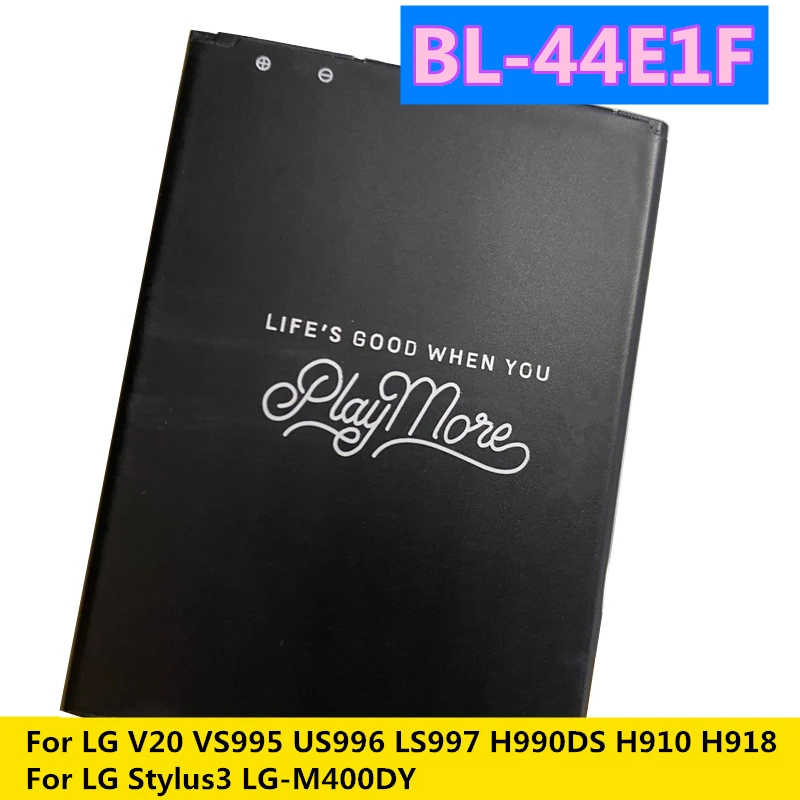

New 3200mAh BL44E1F BL-44E1F Mobile Phone Replacement Battery For LG V20 VS995 US996 LS997 H990DS H910 H918 LG Stylus3 LG-M400DY