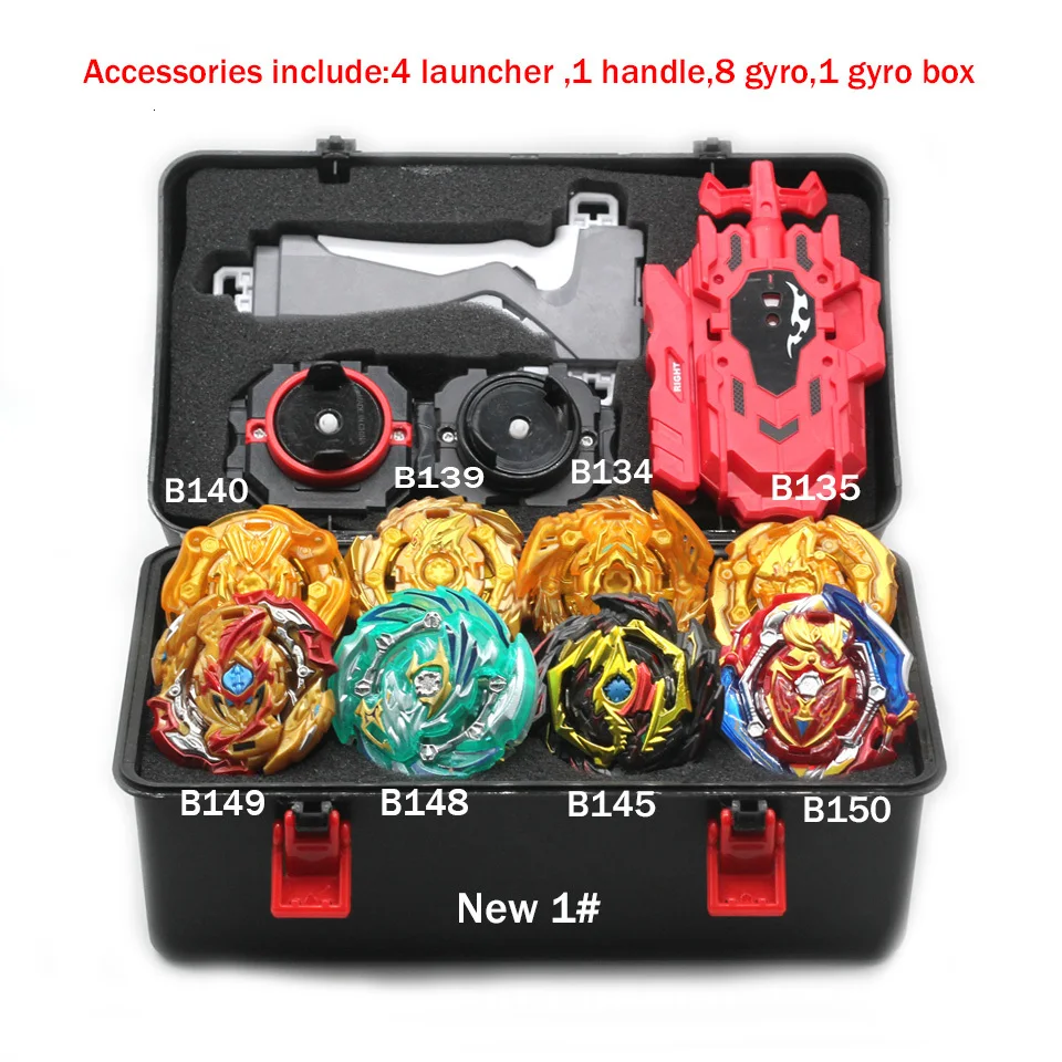 Beyblade Burst игрушка B150 B149 B148 металлический Funsion Bayblade набор коробка для хранения с ручкой пусковая пластиковая коробка игрушки для детей