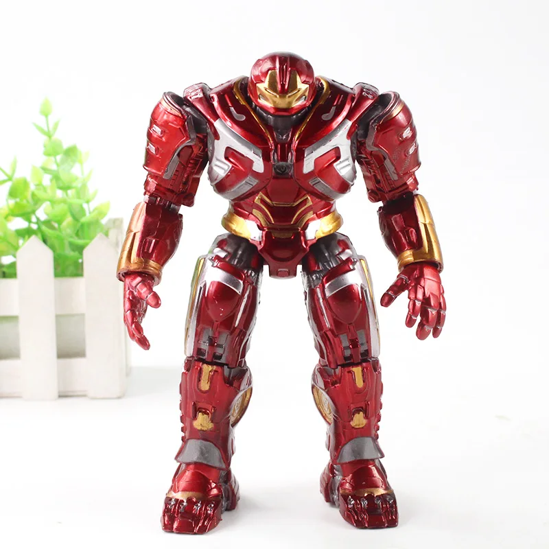 

19cm The Avengers Iron Man Hulkbuster PVC Action Figure Collectible Model Toy
