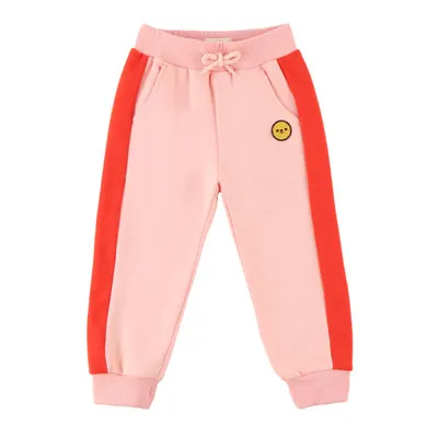 Pink Pants Комплект повседневной одежды в Корейском стиле для маленьких мальчиков и девочек, Толстовка и штаны-шаровары, Bebe De Pi*, спортивные комплекты для маленьких девочек, детская брендовая одежда - Цвет: Pink Pants