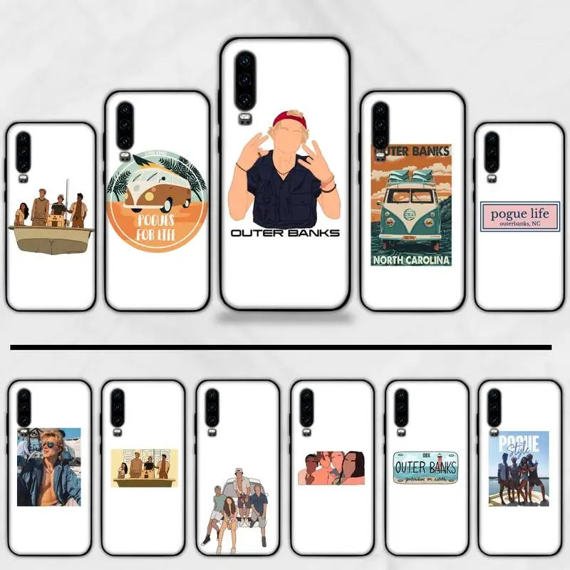 

Outer Banks-Livin' The Pogue Life Phone Case For Huawei honor Mate P 9 10 20 30 40 Pro 10i 7 8 a x Lite nova 5t