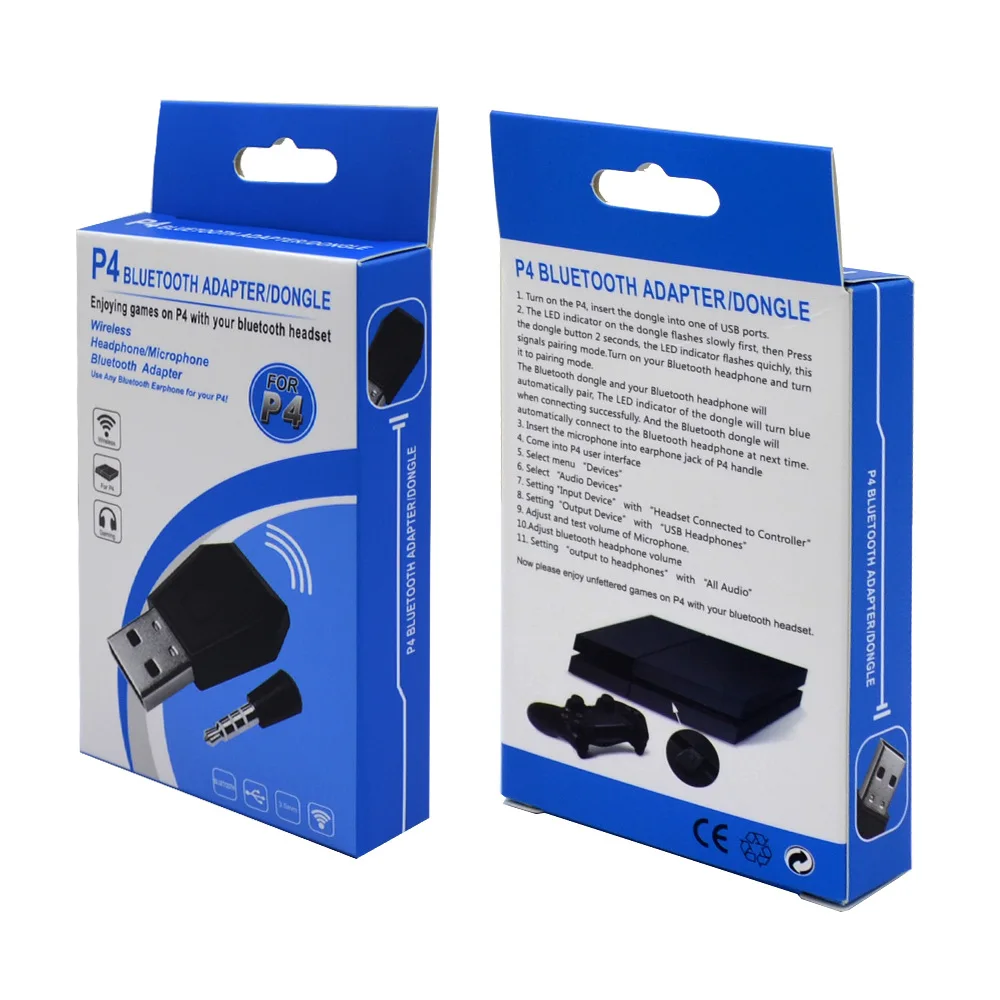 Беспроводной USB-ключ 3 5 мм с Bluetooth 4 0 + EDR приемник для контроллера PS4