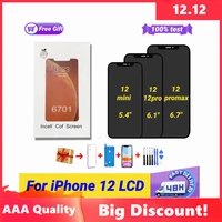 lcd pantalla rj incell for iphone x xs 11 12 12mini 12pro 11pro max lcd replacement screen display digitizer for iphone12 xs lcd