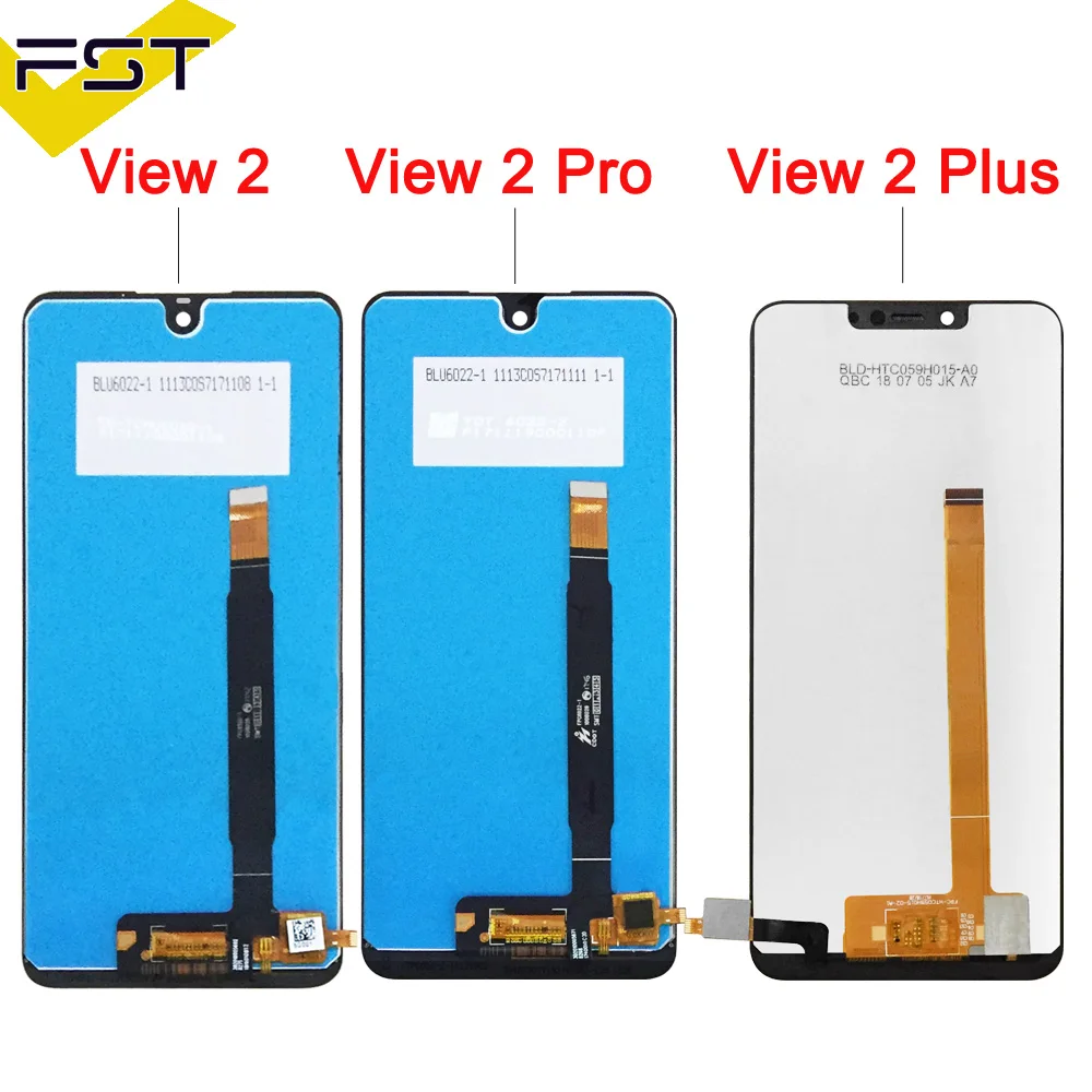 Для Wiko View 2/View 2 Pro/View 2 Plus ЖК-дисплей+ сенсорный экран дигитайзер Аксессуары для мобильных телефонов+ Инструменты