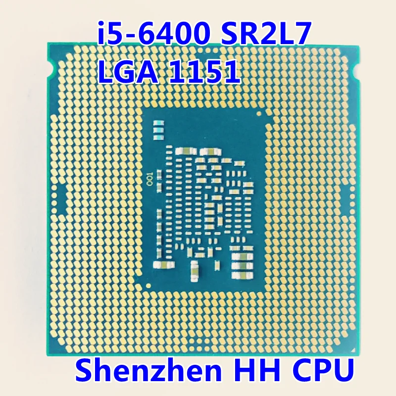 I5-6400 SR2BY i5 6400 2 7 ГГц четырехпоточный ЦПУ Процессор 6M 65W LGA 1151