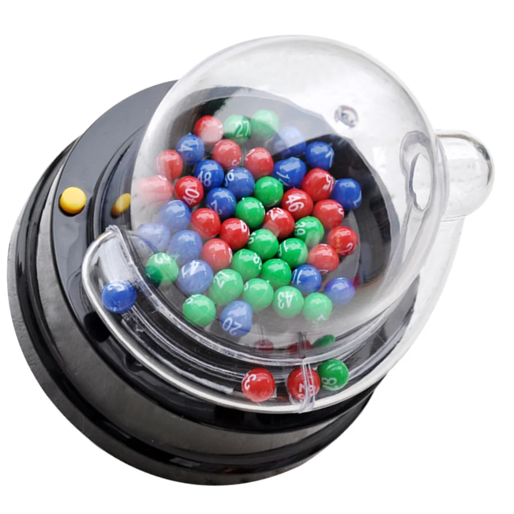 

1 Set Electric Lottery Machine Party Mini Lotto Games Machine Jackpot Machine
