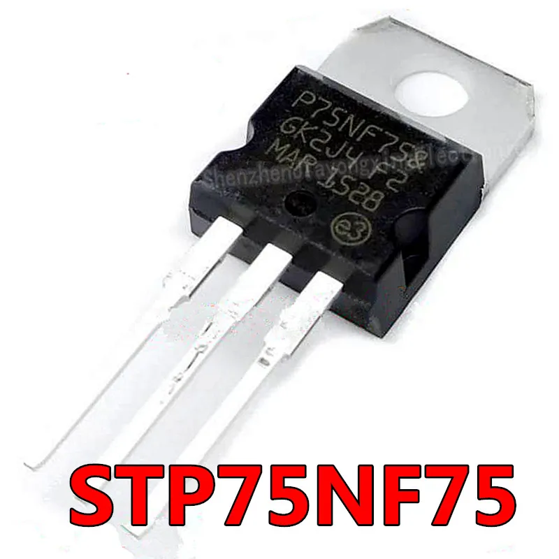 10 шт./лот STP75NF75 TO-220 P75NF75 75N75 MOSFET транзистор | Электронные компоненты и