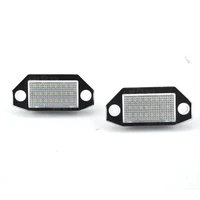 for ford mondeo mk3 2000 2007 license plate lights 2 pcs car led number lamp auto replacement accessories
