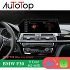 Автомобильный мультимедийный плеер AUTOTOP, дисплей 10,25 дюйма с синим излучением для BMW серий 34, F30, F31, F32, F33, F34, F36, автомагнитола с GPS