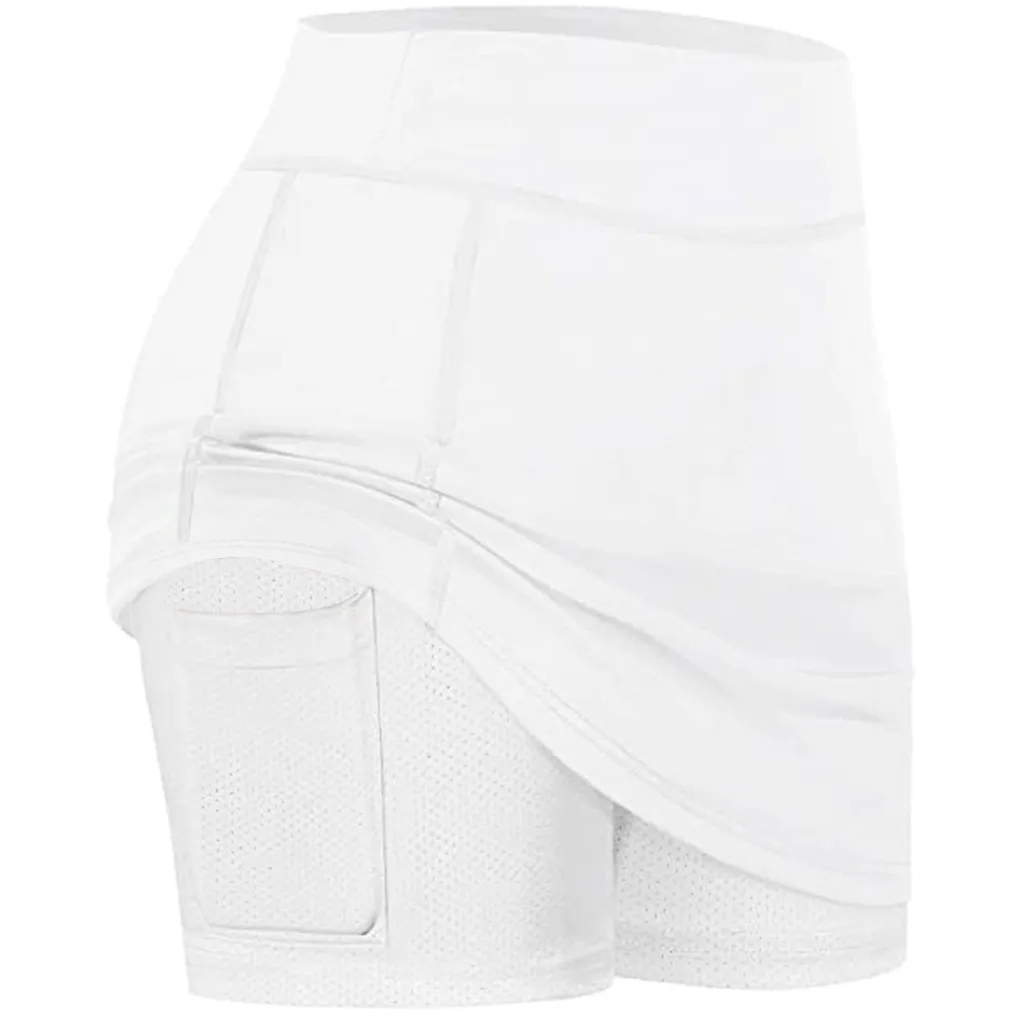 2020 женские теннисные юбки шорты для бега эластичная Спортивная юбка фигуристки