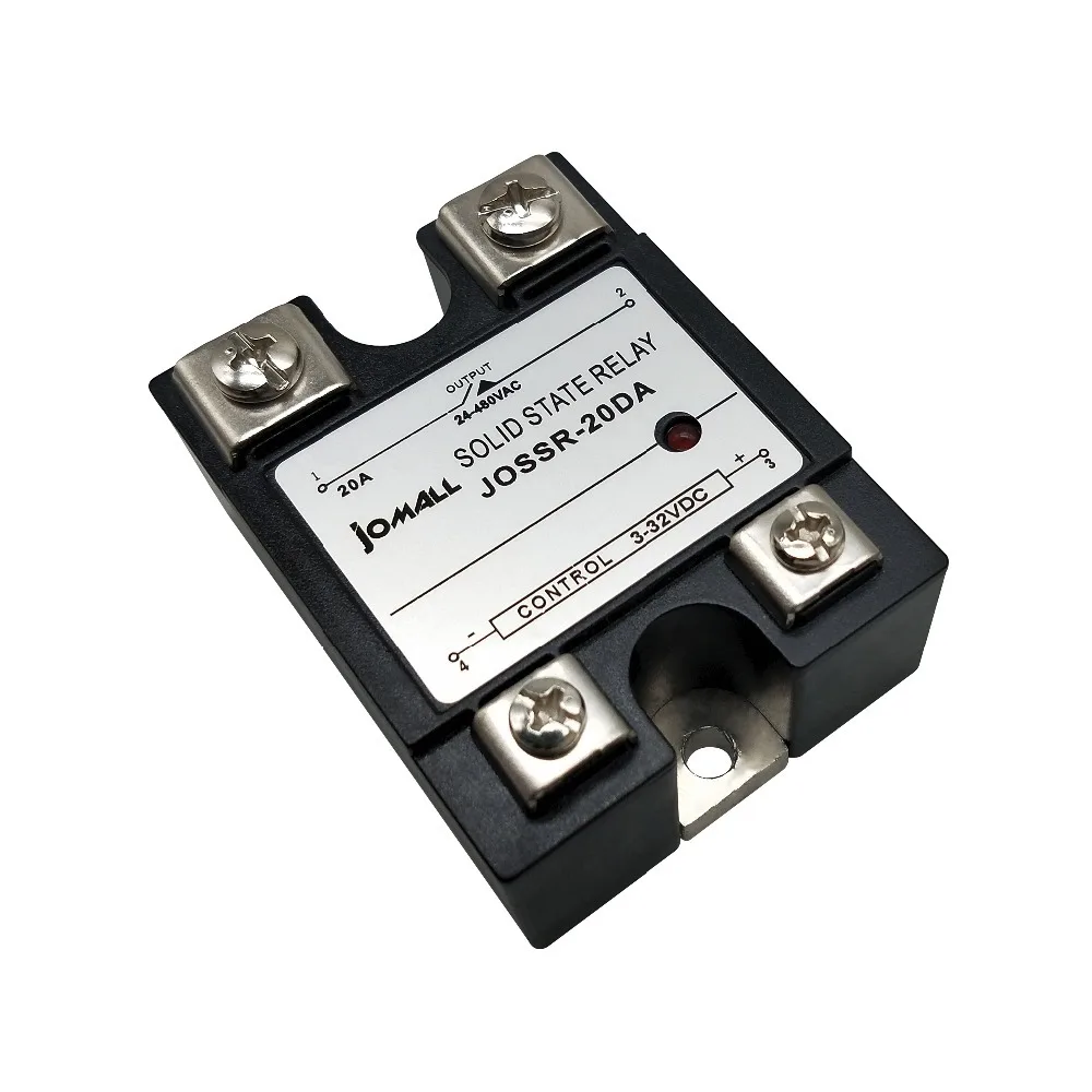 SSR-60DA 80DA 100DA 120DA DC управление AC SSR Однофазное твердотельное реле