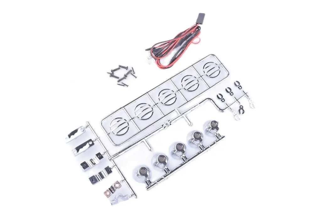 RC светодиодная балка CHM 1/10 гусеничная комплект для автомобилей или грузовиков 1/8