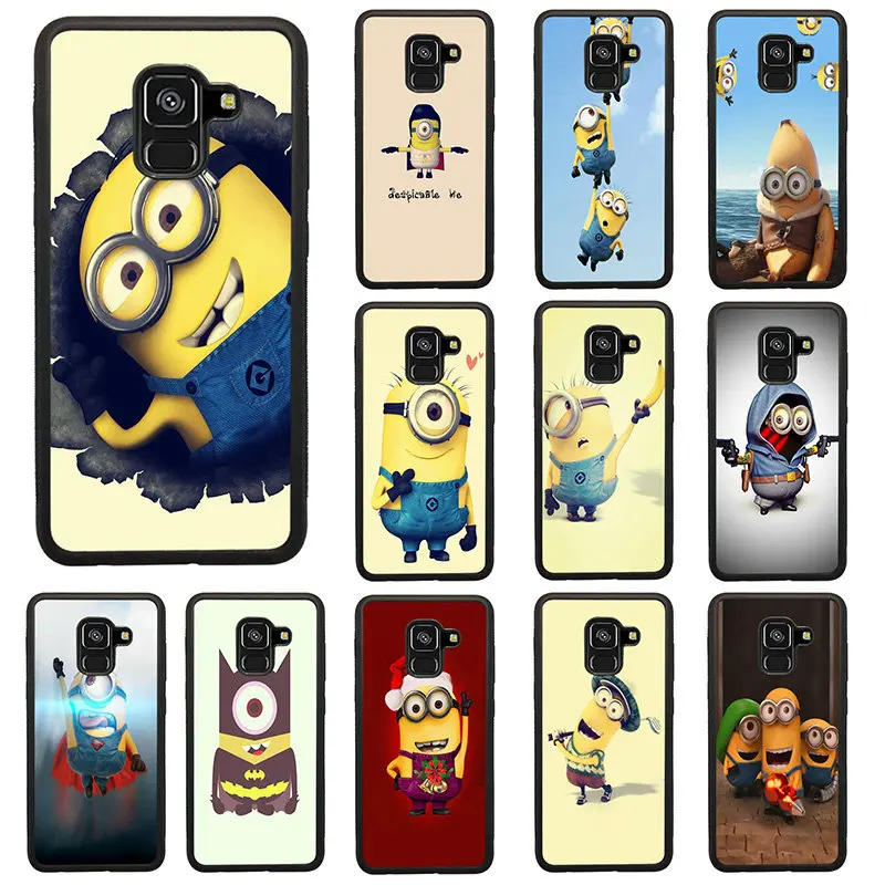 Чехлы для мобильных телефонов с изображением миньонов из мультфильма Гадкий я