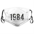 1984 Ретро Винтажные гранж большой брат анонимный хакер Детские Девушки мужские маски для лица