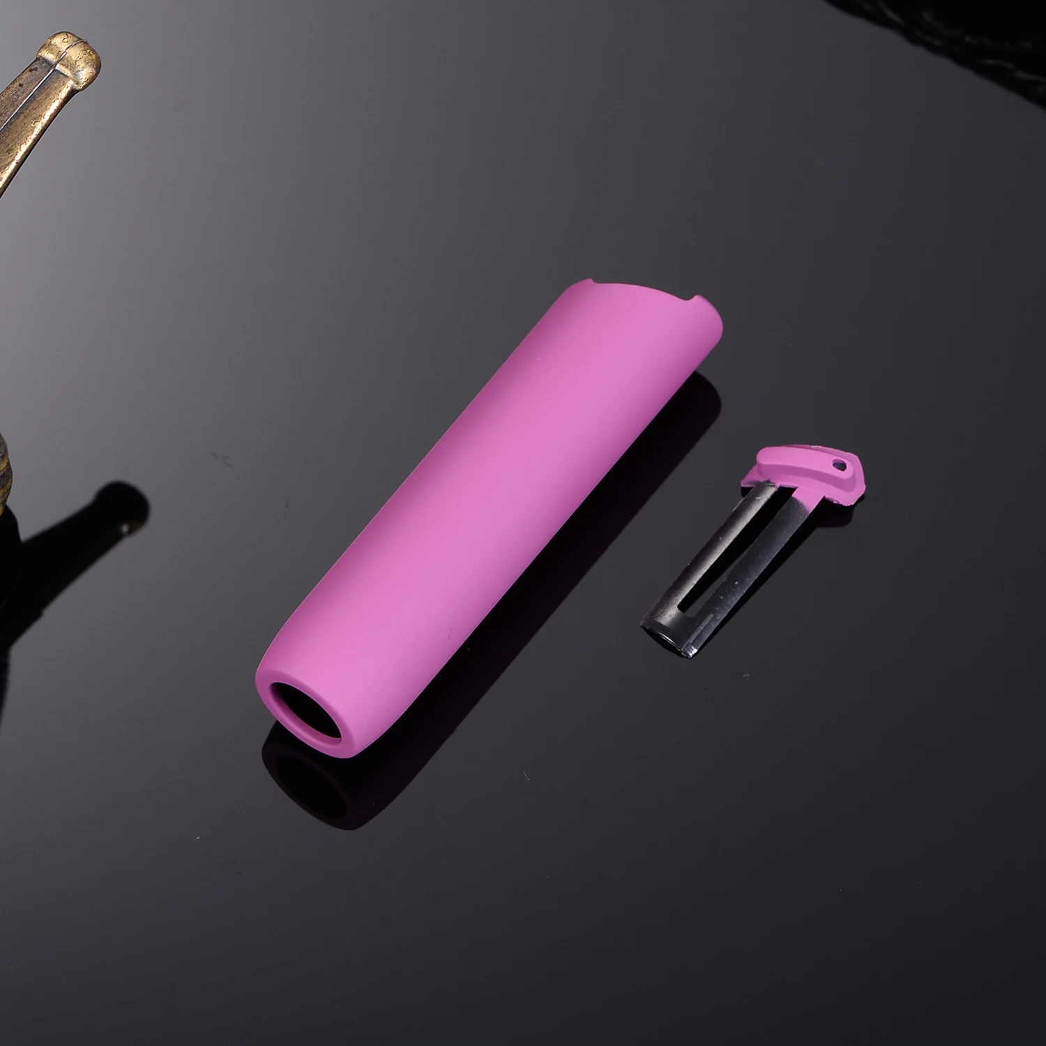 Цветной колпачок мундштук для IQOS 3,0 чехол для сигарет металлический чехол сменный Внешний чехол на кнопке 4
