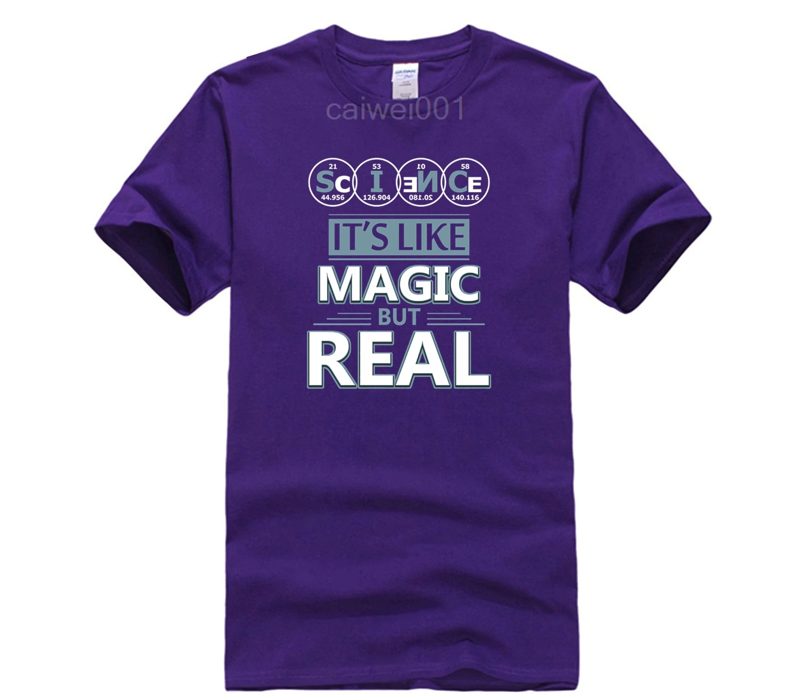 

Summer Mens T Shirt Science is Real Shirt It's Like Magic But Real Nerd Geek Printed T-shirt crew neck short sleeve casual