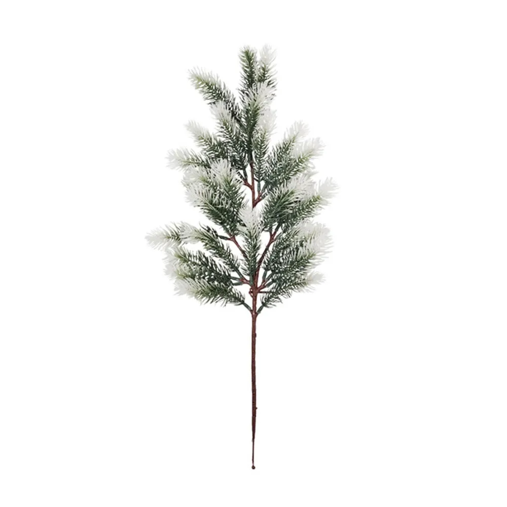 

Artificial Branch Props Home Wedding Decoration Pine Needles Xmas Ornaments Desktop Festival Party Supply Plastic Fake Plants