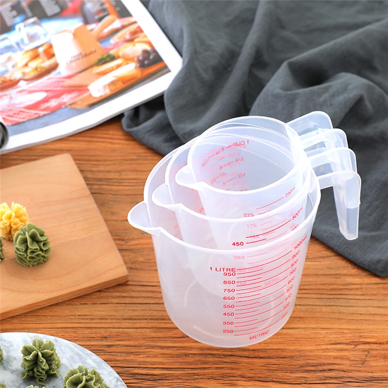 

Plastic Graduated Measuring Cup Jug Pour Spout Surface Kitchen Tool for Measure JugCup Container Plasric Measuring Jug