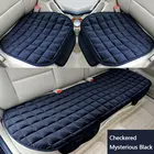 Зимние универсальные подушки для автомобильных сидений, 3 шт., автомобильный защитный коврик, коврик, плюшевые теплые чехлы для автомобильных сидений, Нескользящие тканевые чехлы