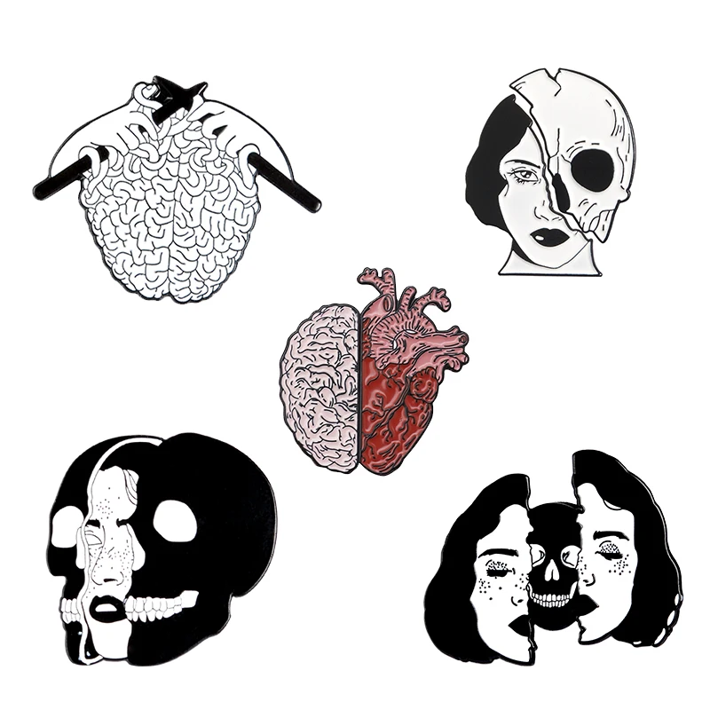 Эмалированная булавка для кошек и собак 3 ~ 6 шт./компл. книга с рисунком океана