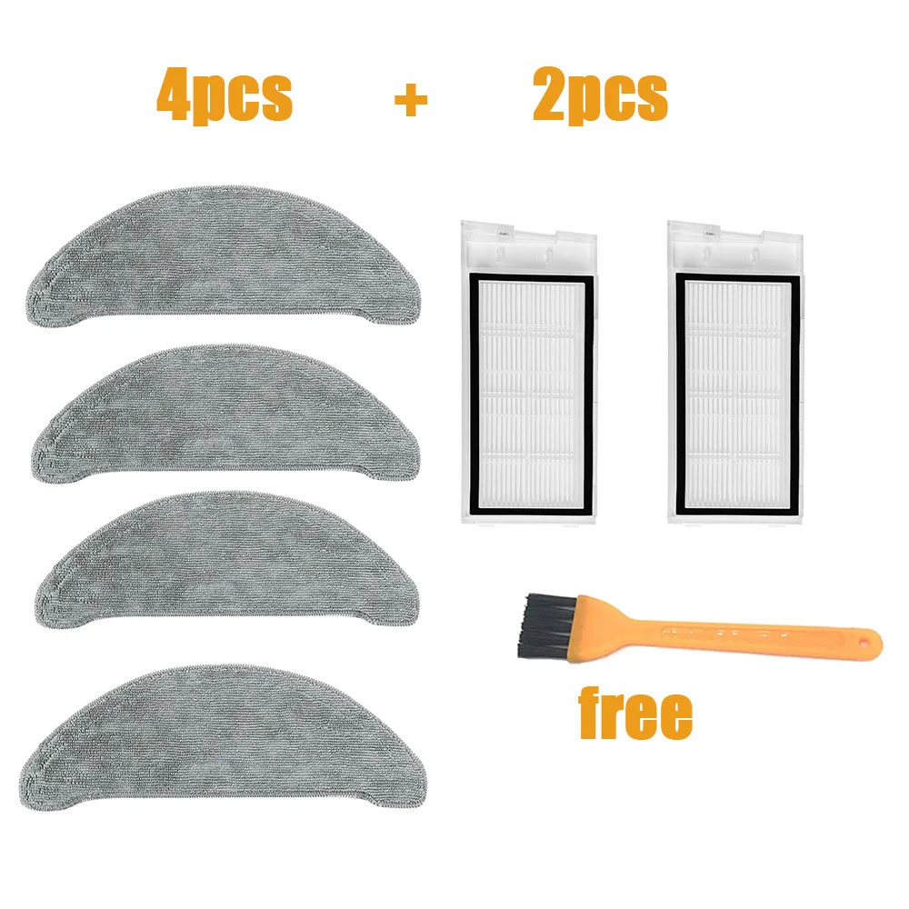 

Аксессуары для фильтров xiaomi Roidmi eve plus, моющаяся швабра, салфетка для чистки, запасной пылесборник, тряпка xiomi, комплектация, распродажа