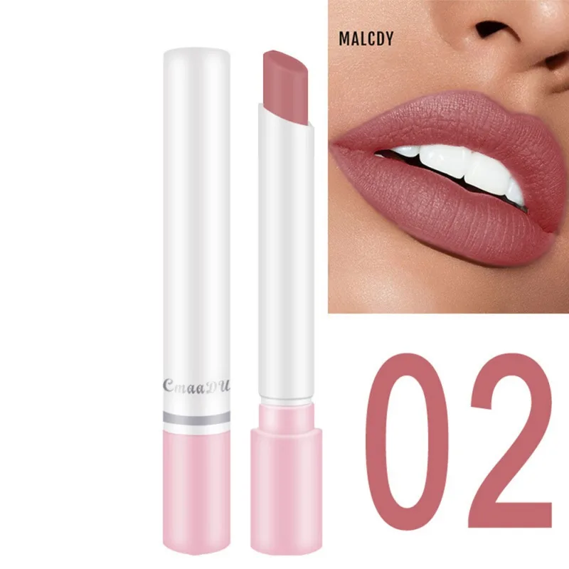 HOT SALE 5PC Cigarette-shape Matt Lipstick Set Waterproof Moisturizing Lipsticks Makeup Cosmetics Red Lip Balm Kit |