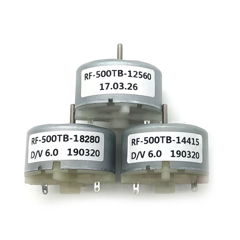 RF500TB12560 14415 18280 двигатель постоянного тока предупреждение светильник мотор шприц