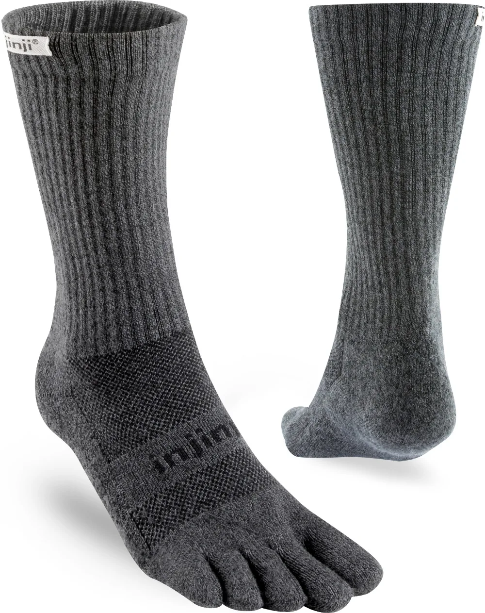 Injinji/носки с пальцами; Новинка года; спортивные носки средней плотности Coolmax с пятью пальцами; мужские носки для бега