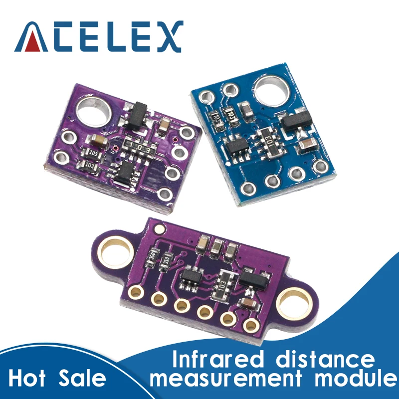 Наименьший в мире лазерный датчик дальности для Arduino l53l0x|Детали и аксессуары
