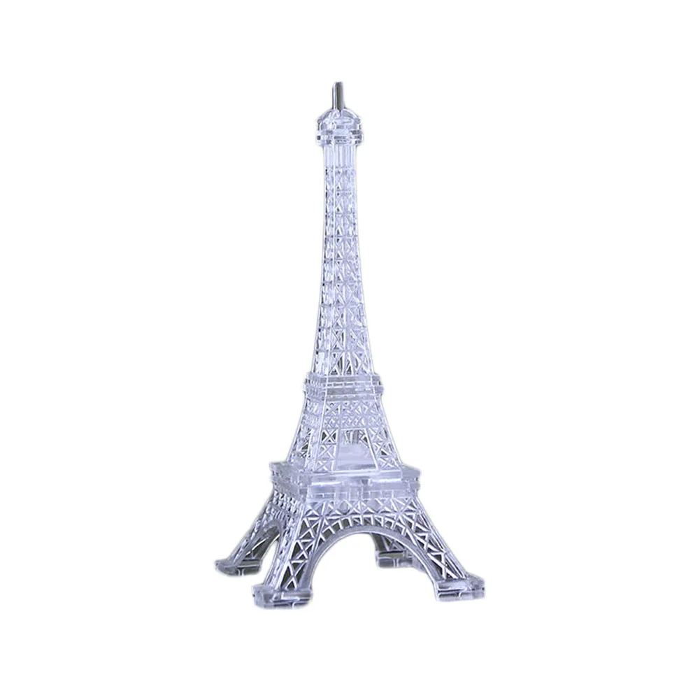 Новый Романтический Эйфелева башня милый мини светодиодный ночник настольная