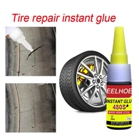 black super glue car rubber repair tire glue 480s car adhesives tire repair glue sealer window speaker seal tire repair glue