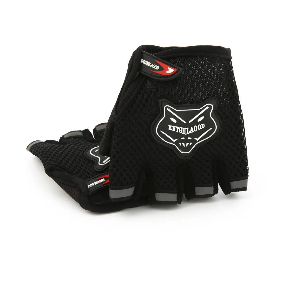 Половина Finger сетка Велоспорт перчатки восхождение на открытом воздухе для