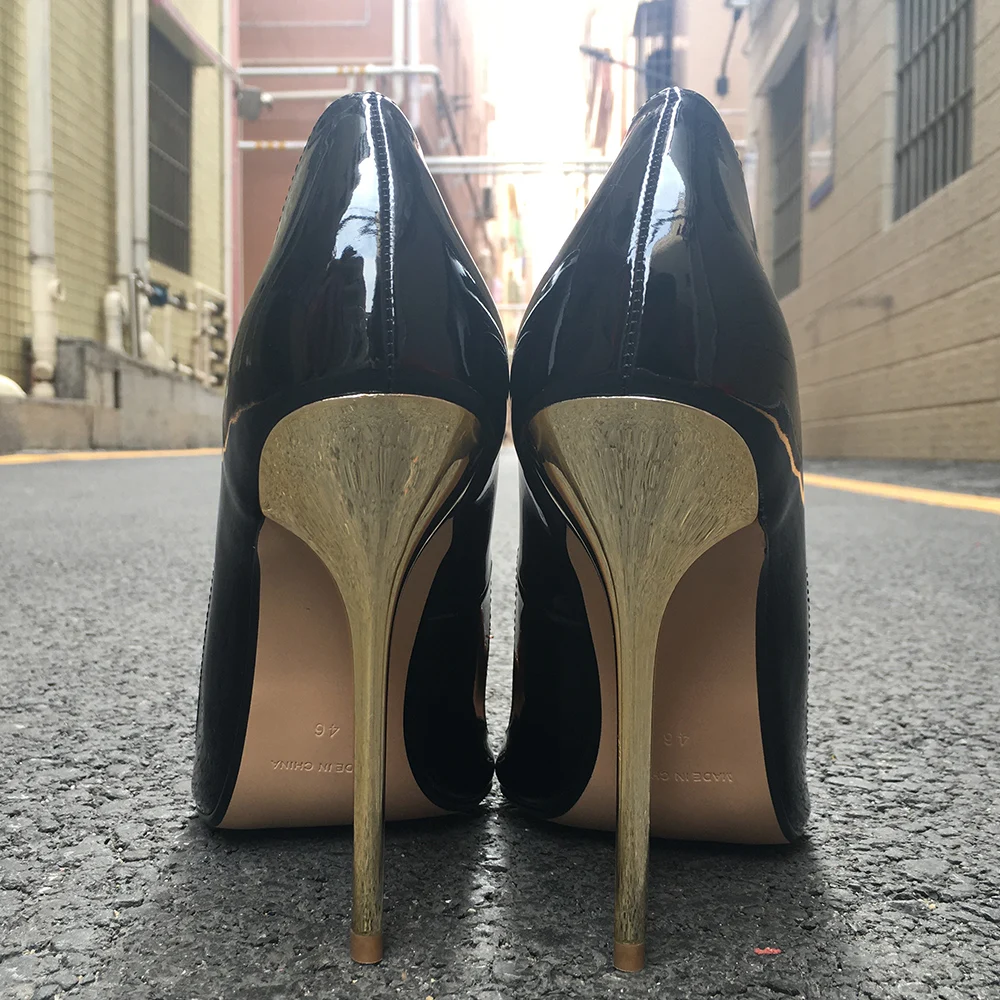 Женские туфли-лодочки на очень высоком каблуке 14 см | Обувь