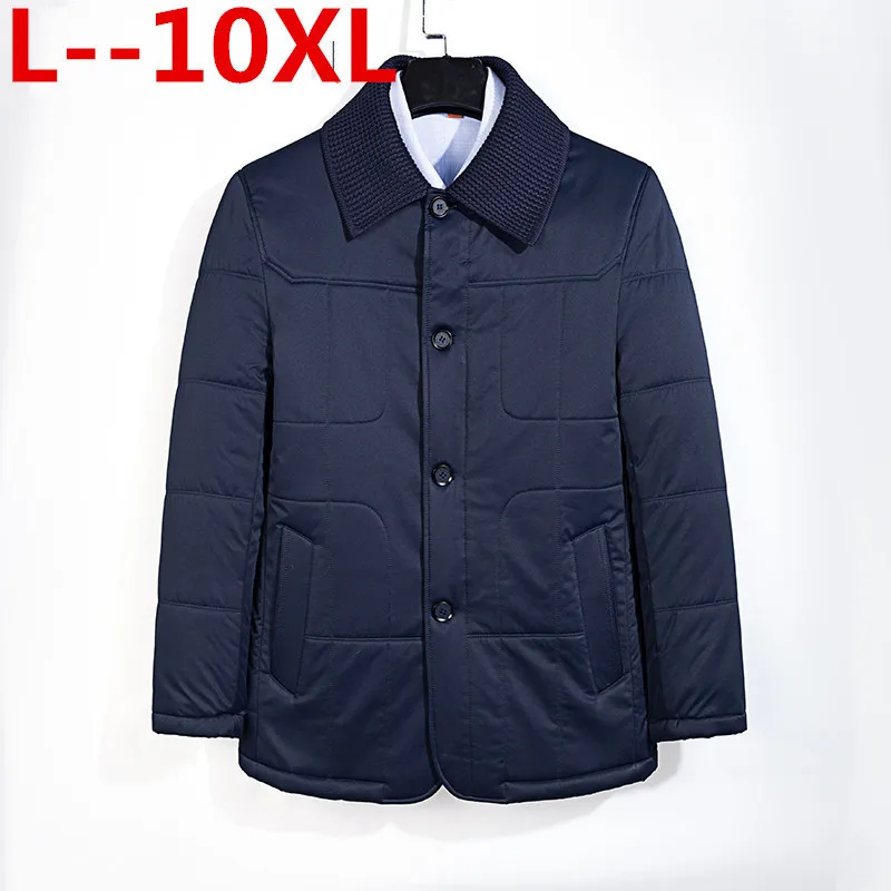 Мужская зимняя куртка размера плюс 10XL 8XL 6XL Новое поступление повседневная