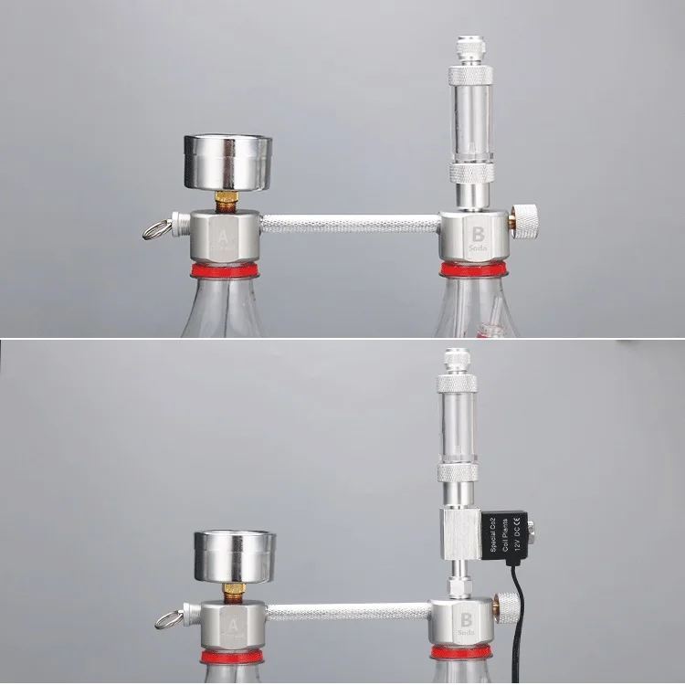 ZRDR Wyin система генератора CO2 для аквариума комплект DIY электромагнитный клапан