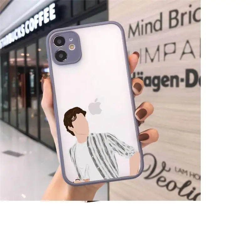 

Canadian male singer Shawn mendes Phone Cases matte transparent For iphone 7 8 11 12 plus mini x xs xr pro max cover