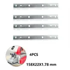 4 шт. лезвия для строгального станка 6,32 дюйма лезвия для строгального станка для Woodstar PT85 HSS Kity PT8500 Scheppach HT850 деревообрабатывающий режущий инструмент