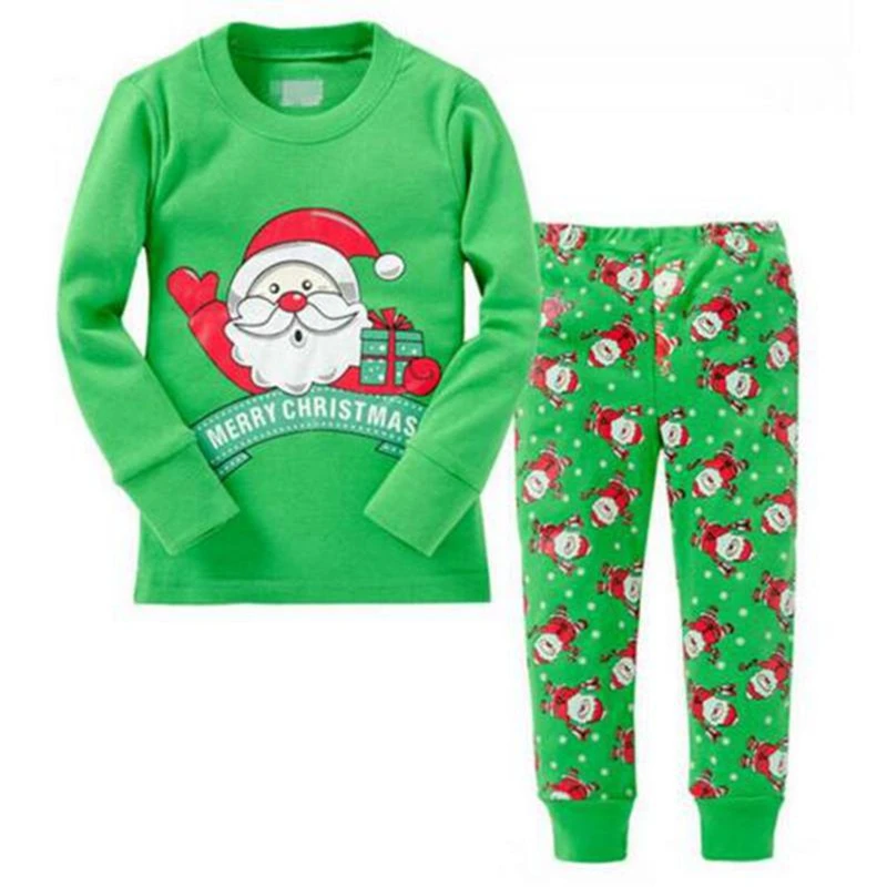 Детские пижамные комплекты из 100% хлопка детские пижамы для мальчиков от 2 до 7 лет