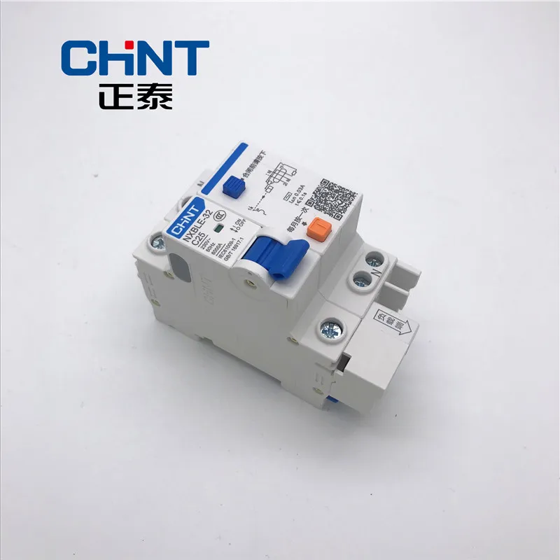 CHNT миниатюрный выключатель утечки DZ47LE Тип C 1P + N 6A 10A 16A 20A 25A 32A бытовой воздушный