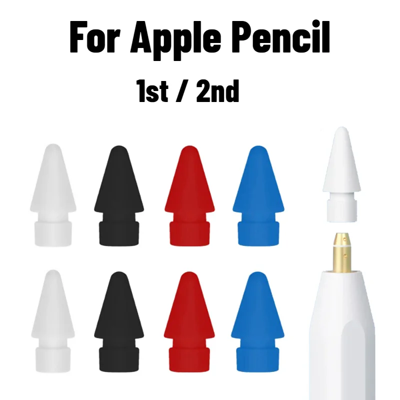 

For Apple Pencil 1/2 Spare Nib Replacement Light Weight Small Touchscreen Pen Nib Protective Cover For Apple Pencil 1/2
