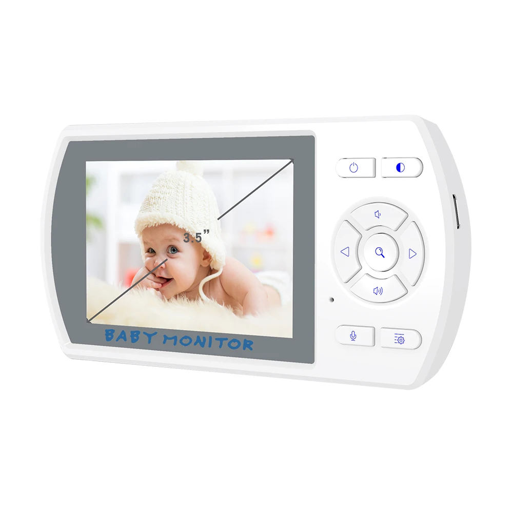 

Wireless Video Baby Monitor 3.5 inch Temperature Two-way Audio Electronic Nanny Intercom Baby Phone Baby Nanny Security Camera