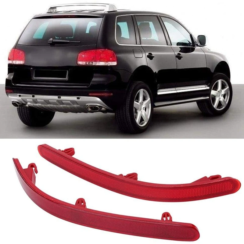 Для Touareg 2002 - 2010 авто-Стайлинг заднего бампера отражатель светильник 7L6945105A 7L6945106A |