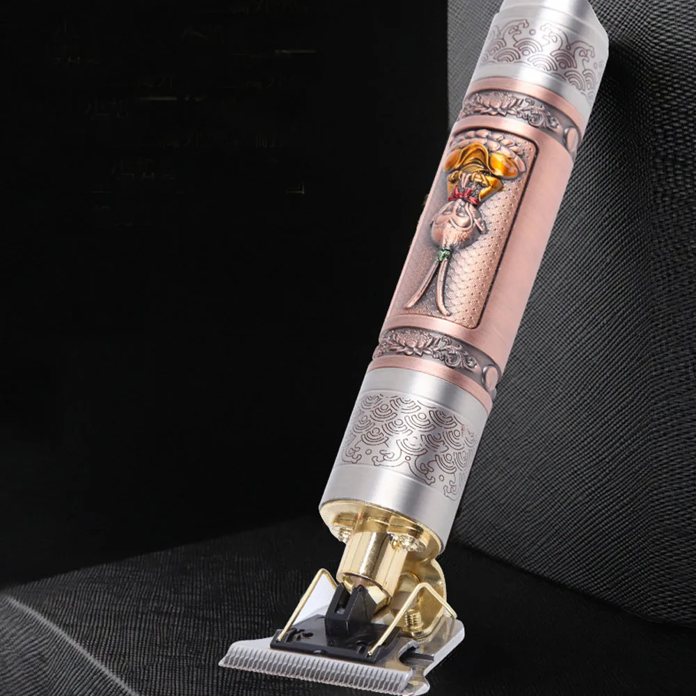 Профессиональная электрическая машинка для стрижки волос перезаряжаемая через