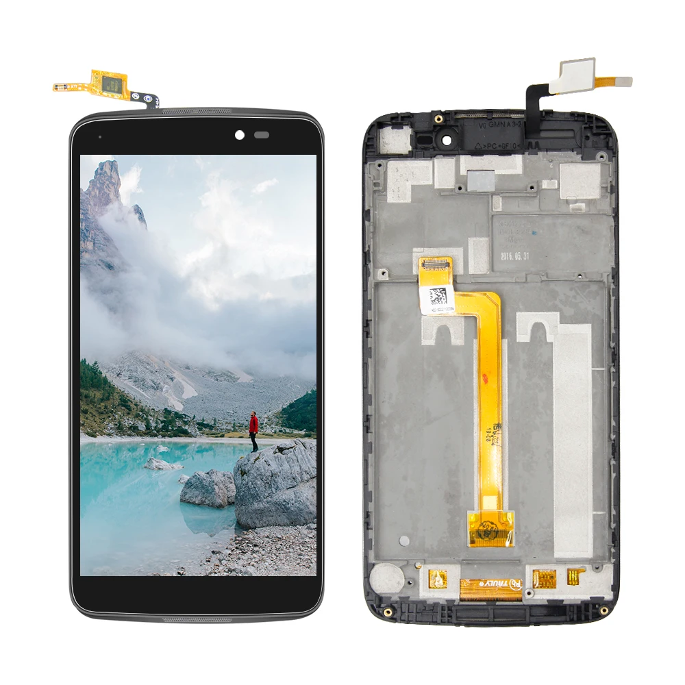 ЖК дисплей 5 ''с рамкой для Alcatel One Touch Idol 3 6045 OT6045 6045K сенсорный экран дигитайзер